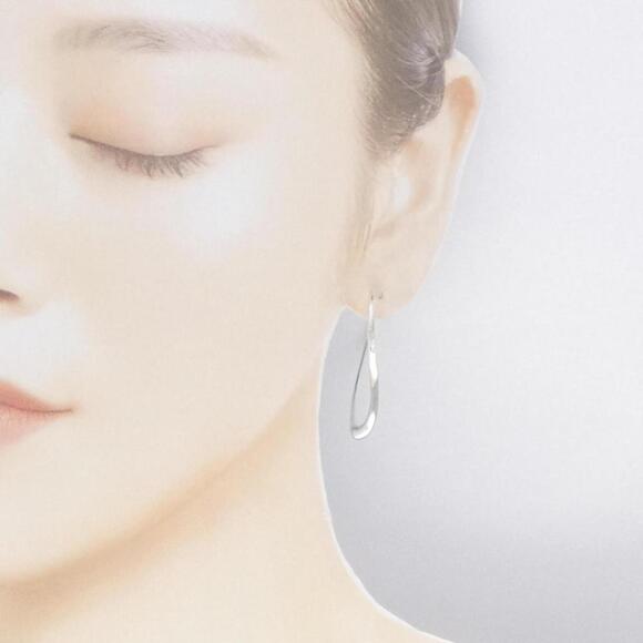 TIFFANY Authentic Silver Heart Earrings - Picture 4 of 4